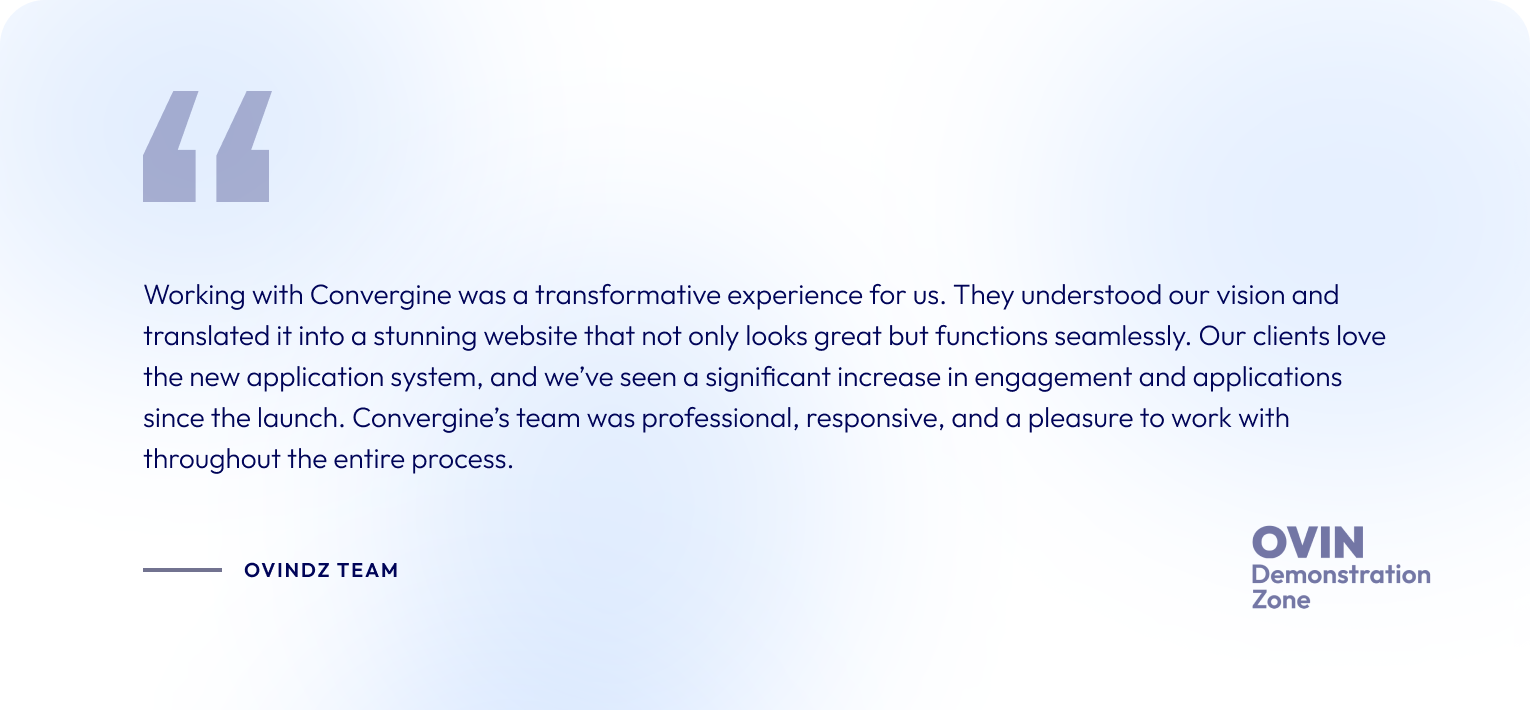 Client Testimonial