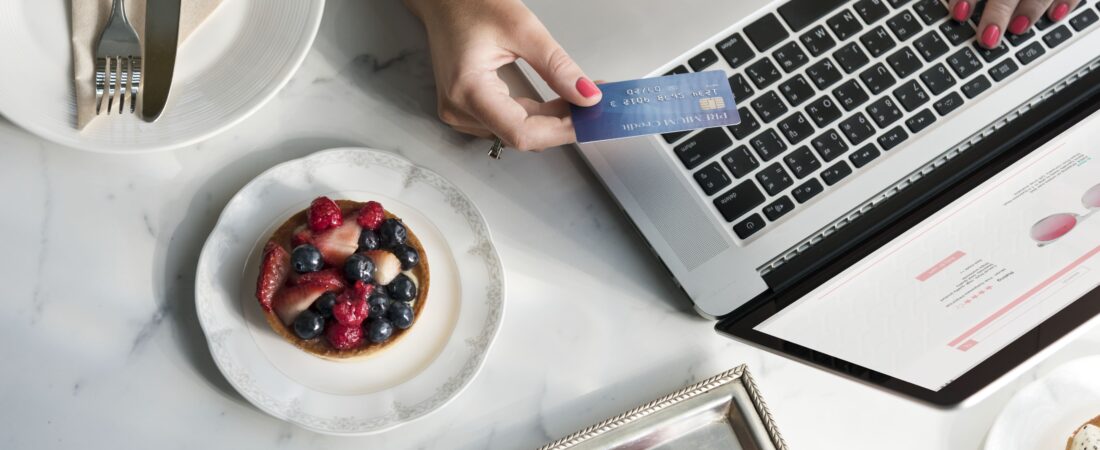 Online Payment Integration - Woman enjoy online shopping