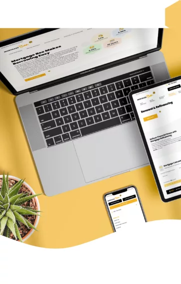 Website Design for Mortgage Bee