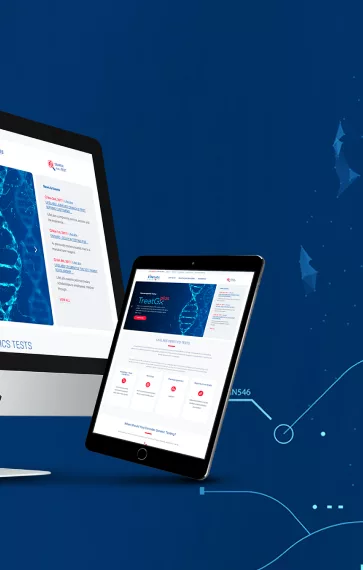 Website design for LifeLabs Genetics