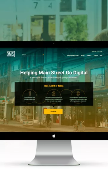 Website Design for Digital Main Street