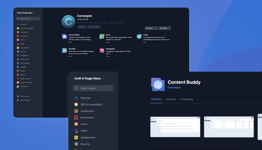 An image walking through the steps on how to get the latest version of content buddy.